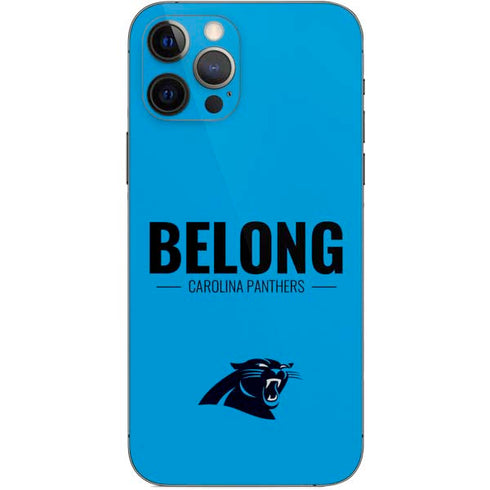 NFL Carolina Panthers Team Motto iPhone 12 Pro Skin